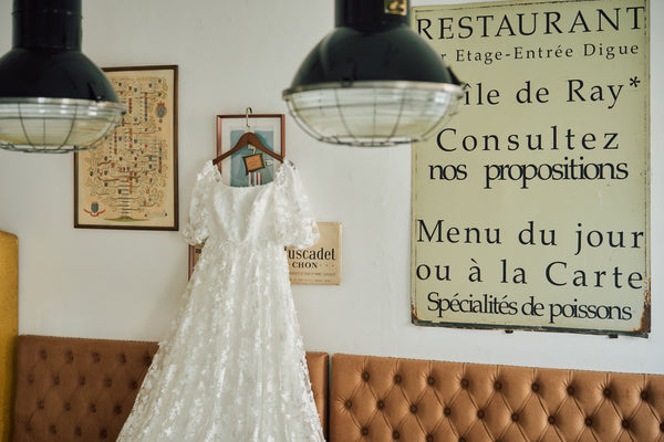 2way 総レース パフスリーブドレス(W295)