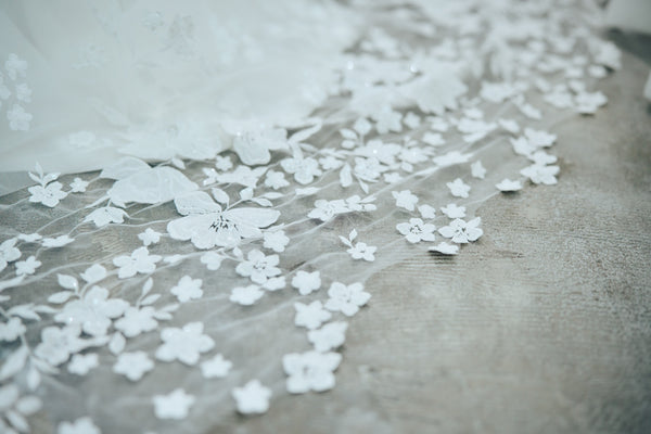 Vネック 刺繍 スレンダードレス(W318)