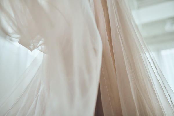 2way 刺繍レース チュール レイヤードドレス(W311)