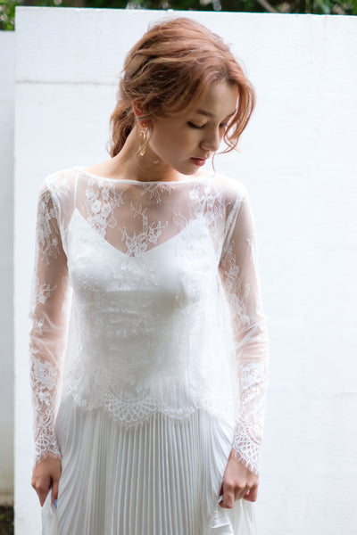 ボレロ付き プリーツ キャミソールドレス(W239)