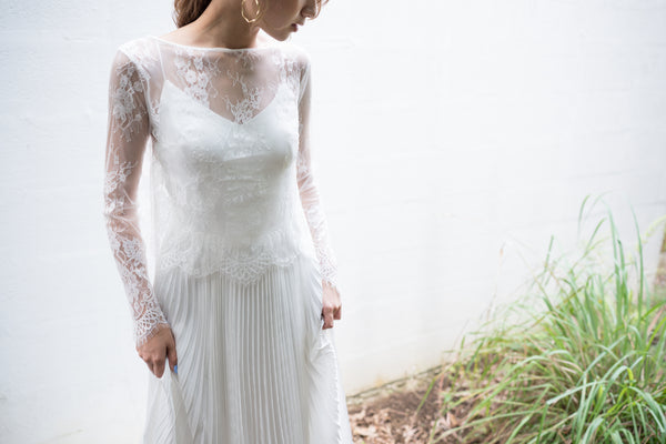 ボレロ付き プリーツ キャミソールドレス(W239)