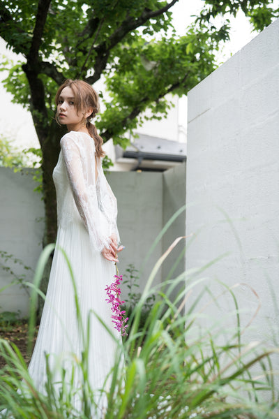 ボレロ付き プリーツ キャミソールドレス(W239)