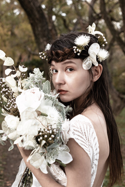 総レース フレンチスリーブ スレンダードレス(W175)