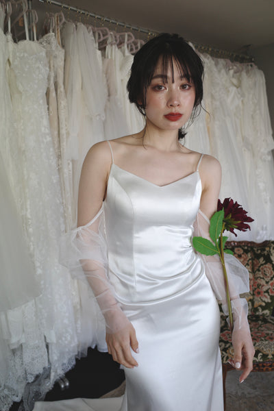 2way ロングスリーブ キャミソールドレス(W310)