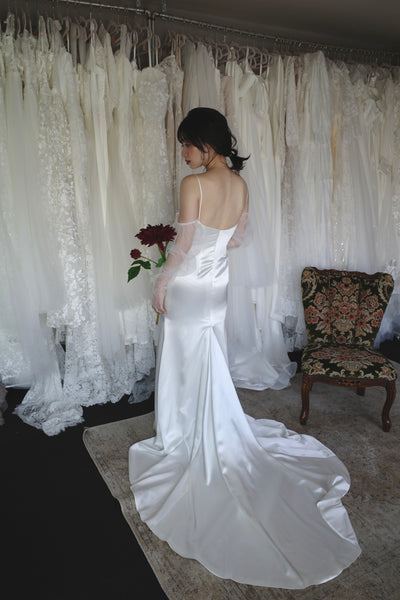 2way ロングスリーブ キャミソールドレス(W310)