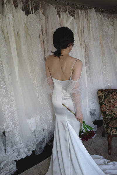 2way ロングスリーブ キャミソールドレス(W310)