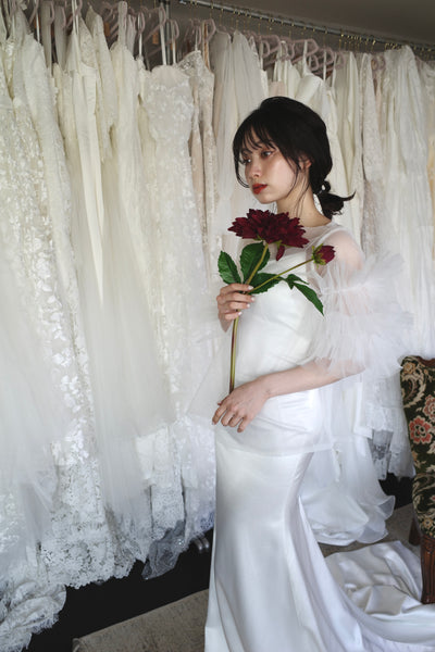 フリルスリーブ トップス(W308)