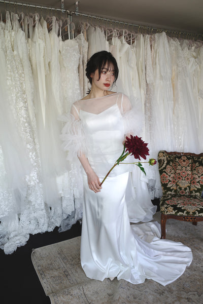 フリルスリーブ トップス(W308)