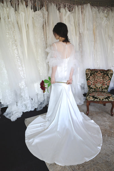 フリルスリーブ トップス(W308)