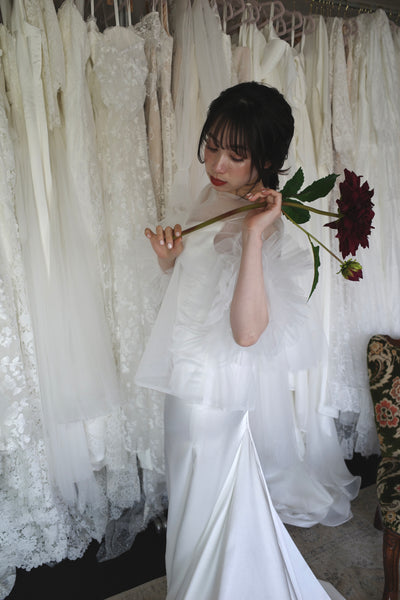 フリルスリーブ トップス(W308)