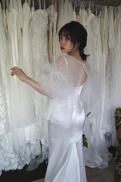 フリルスリーブ トップス(W308)