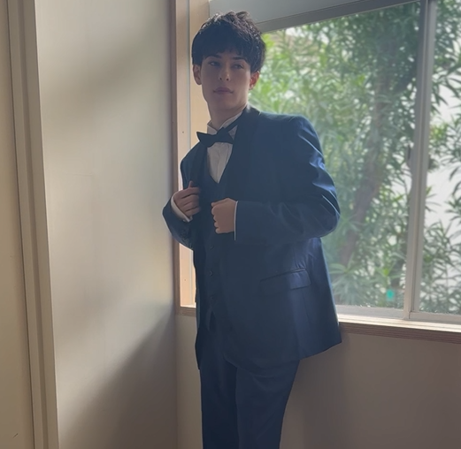 スリーピース メンズスーツ タキシード ネイビー(M19)