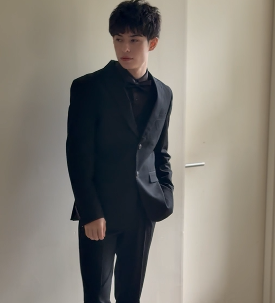 スリーピース メンズスーツ テーラードタキシード ブラック(M21)