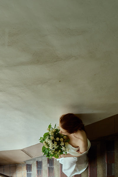 オフショルダー ソフトマーメイドドレス(W389)