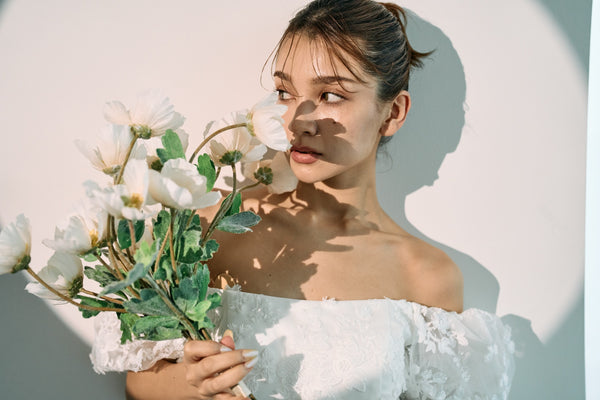 2way 総レース パフスリーブドレス(W295)