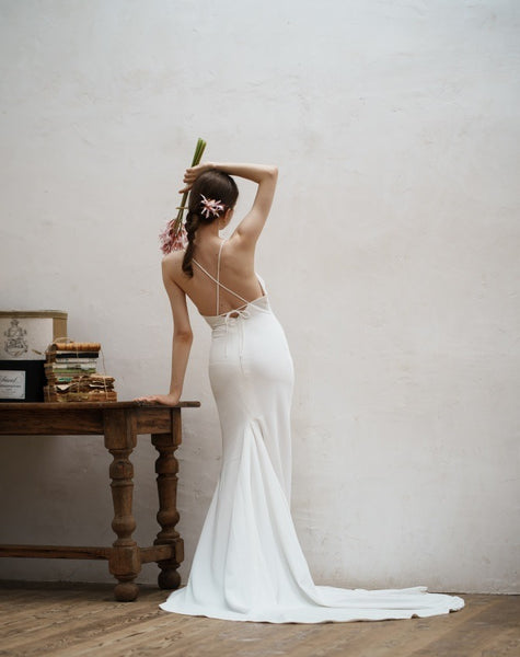 バッククロス キャミソールドレス(W261)