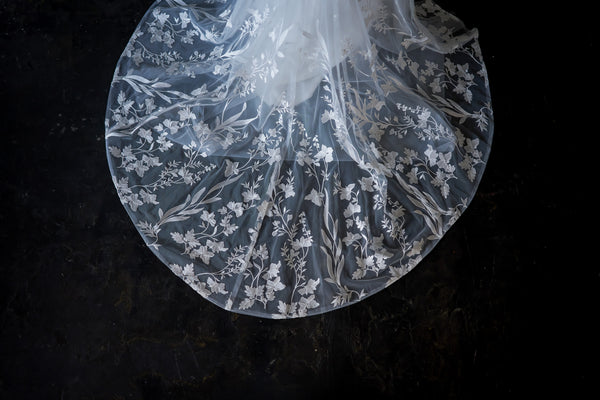 刺繍レース キャミソールドレス(W247)