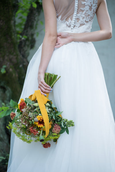 ノースリーブ レース Aラインドレス(W229)