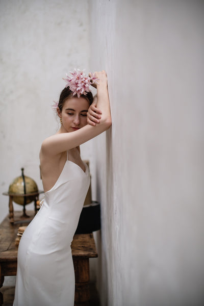 バッククロス キャミソールドレス(W261)