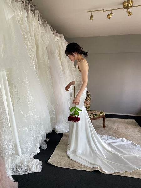 2way ロングスリーブ キャミソールドレス(W310)