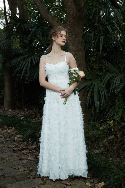 フェザー キャミソールドレス(W217)