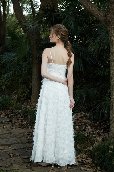 フェザー キャミソールドレス(W217)