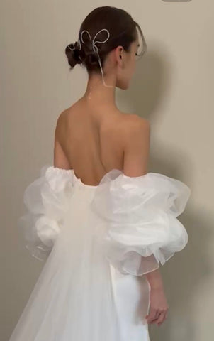 オーガンジー ボリュームスリーブ（A51）